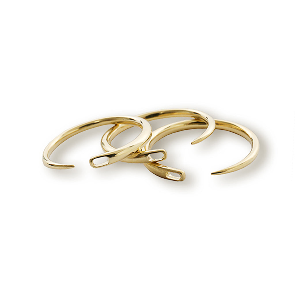 Golden Needle Fate & Friendship Ring